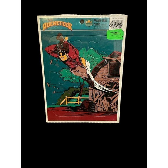 Vintage The Rocketeer Frame-Tray Puzzle Golden Books, sealed - Picture 1 of 2